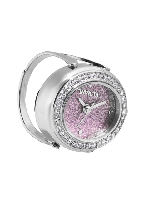Invicta Mini Ring Watch 49595 Dames Horloge - Quartz Uurwerk - Roestvrij Staal met roze Wijzerplaat - 24mm - Image 2