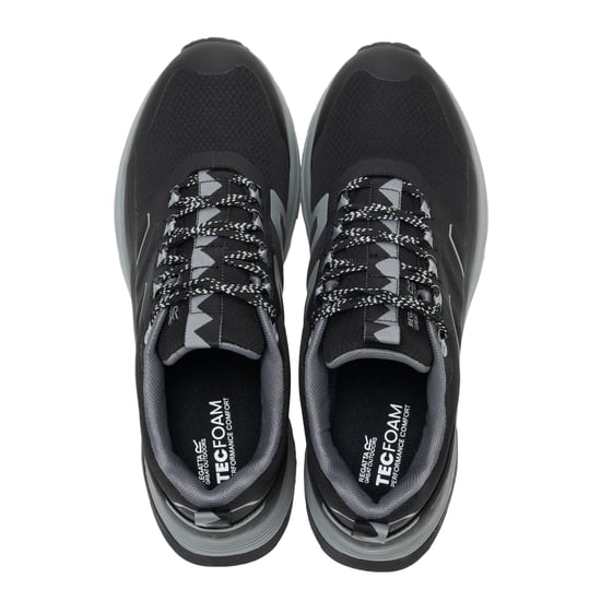 Regatta Heren Ravika Sneakers (Zwart/Donkerstaal) - Image 5