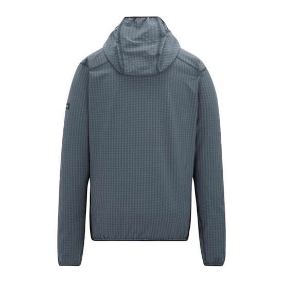 Regatta Heren Alven Full Zip Fleecejack (Stormgrijs/Zwart) - Image 2