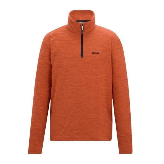 Regatta Heren Thompson Marl Half Zip Fleecejack (Roestige sinaasappel) - Image 1