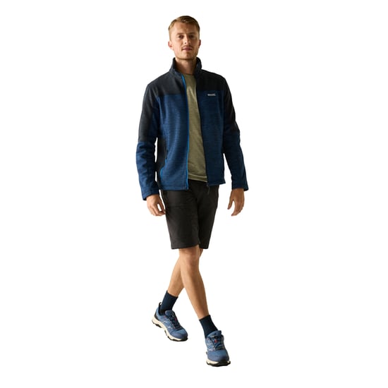 Regatta Highton Fleece Volledige Rits Middenlaag Heren (Navy Blauw) - Image 4