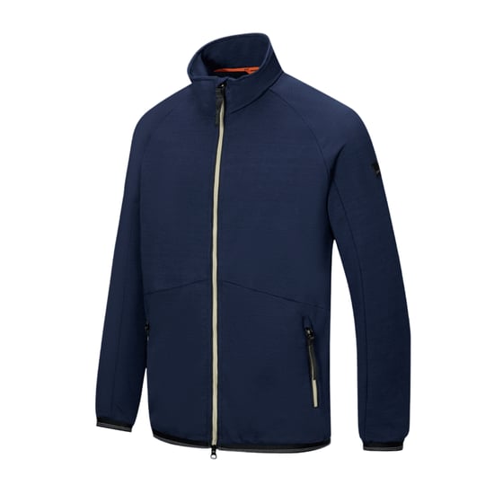Regatta Heren Malton Volledige Ritssluiting Fleece Jas (Marineblauw) - Image 3