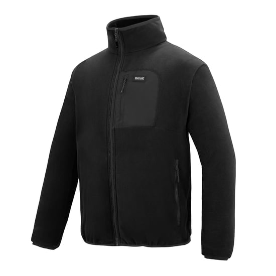Regatta Heren Frankie Full Zip Fleecejack (Zwart) - Image 3