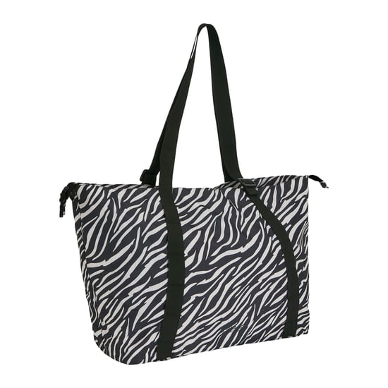 Regatta Boulder Zebraprint boodschappentas (Zwart/Wit) - Image 1
