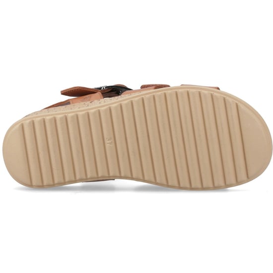 Hush Puppies Eliana Sandalen Leer Dames Tan Sandalen - Image 3