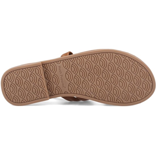 Hush Puppies Hope Leren Dames Tan Sandalen - Image 3