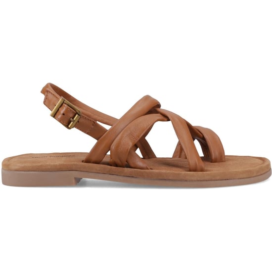 Hush Puppies Hope Leren Dames Tan Sandalen - Image 5