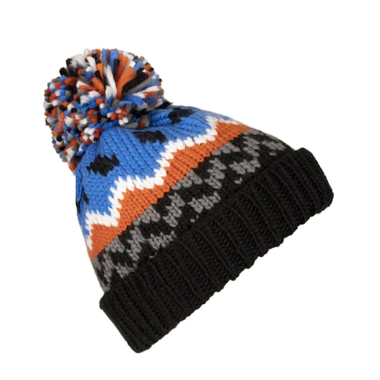 Trespass Childrens/Kids Twiglet grof gebreide muts met fleecevoering (Blauw) - Image 2