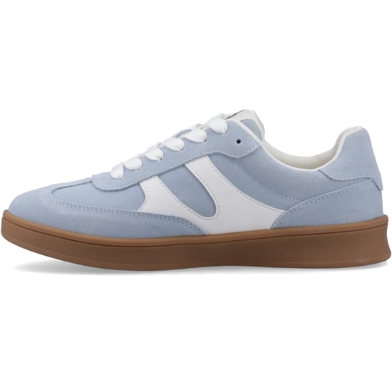 Hush Puppies Maura Suède Dames Blauwe Sneakers - Image 4