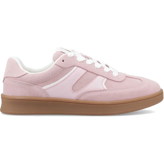 Hush Puppies Maura Suède Dames Roze Sneakers - Image 5