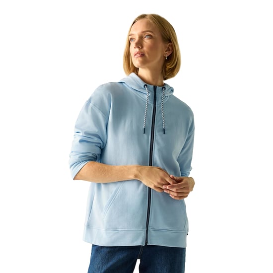Regatta Dames/Dames Bayletta Full Zip Hoodie (Skyway) - Image 4