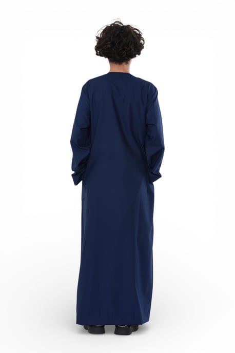Kinderen jongens Marine Eid Marokkaanse Thobe Robe Djellaba Ramadan Eid Jubba-LFS K-HM10 - Image 5