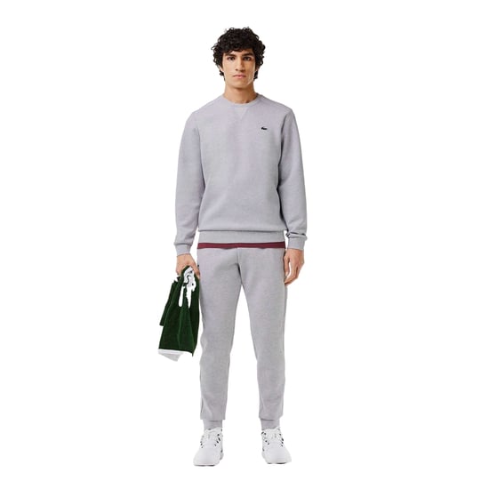 Lacoste Heren Sweatshirt met ronde hals (Grijs) - Image 6