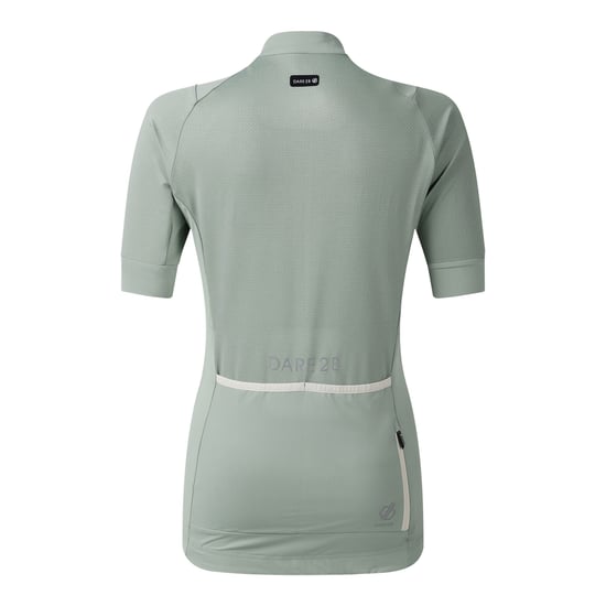 Dare 2B Dames Lightning Korte Mouwen Fietsjack (Glacier Groen) - Image 2