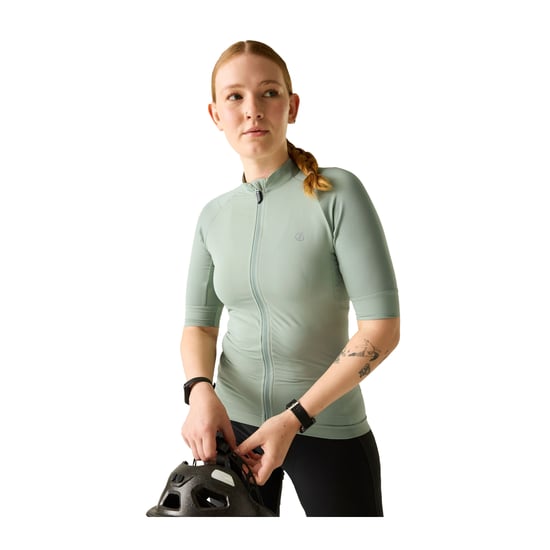Dare 2B Dames Lightning Korte Mouwen Fietsjack (Glacier Groen) - Image 4