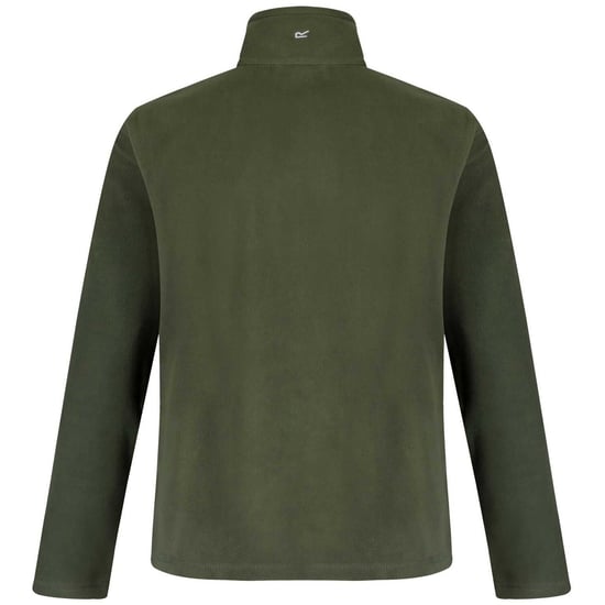 Regatta - Geweldig voor Buiten Heren Thompson Half Zip Fleece Sweater (Olijfnacht) - Image 2