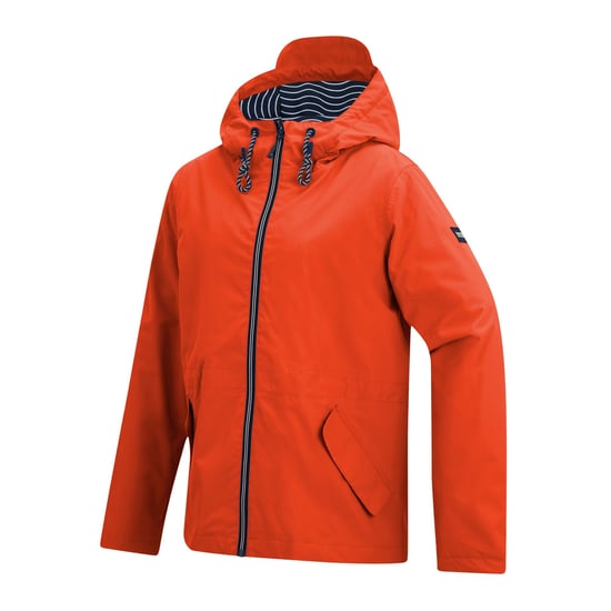 Regatta Dames Bayletta Grid Distress Waterdichte Jas (Tangerine Tango) - Image 3