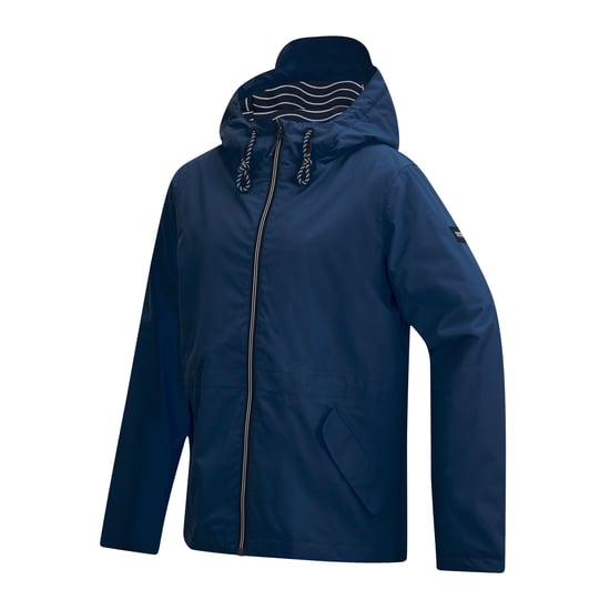Regatta Dames Bayletta Grid Distress Waterdichte Jas (Marineblauw) - Image 3
