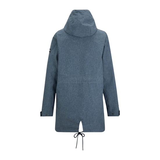 Regatta Dames/Dames Norana Waterdichte Jas (Chambray/Donkere Denim) - Image 2