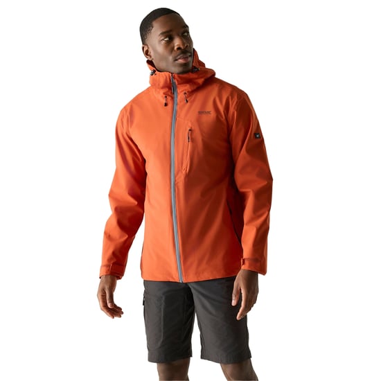 Regatta Heren Oklarna Waterproof Jacket (Baksteenrood) - Image 4