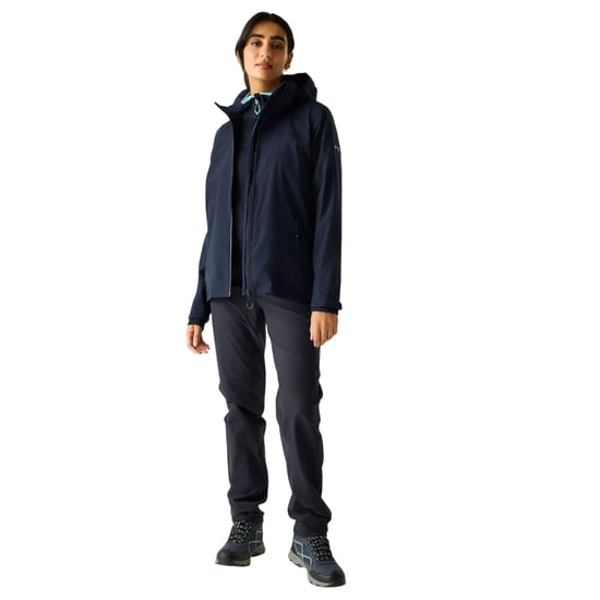 Dare 2B Dames Switch Up III Waterdichte Jas (Marineblauw) - Image 4