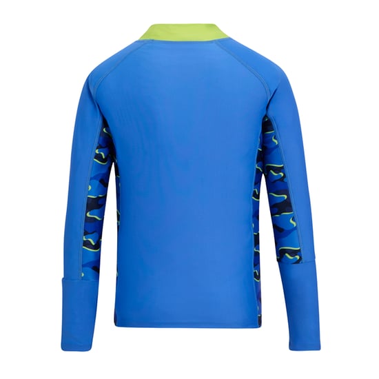 Regatta Meisjes Hoku II Camo Zwemtop (Sonisch Blauw) - Image 2