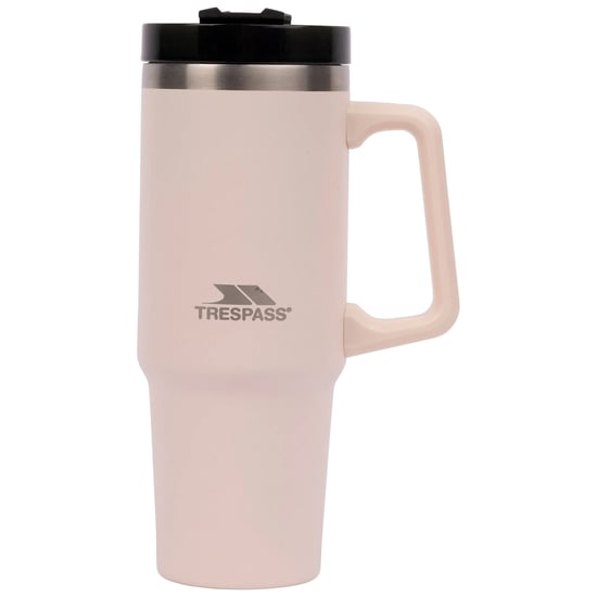 Trespass Bigup Roestvrijstalen Mok (Stoffig Roze) - Image 1