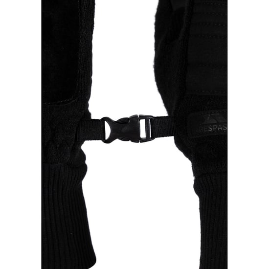 Trespass Heren Douglas Leren Skihandschoenen (Zwart) - Image 5