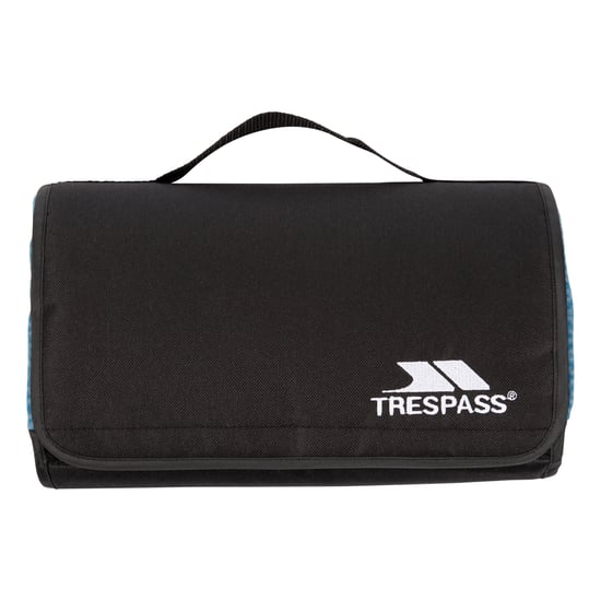 Trespass Waterdichte Geruite Opvouwbare Deken (Rijk groenblauw) - Image 4