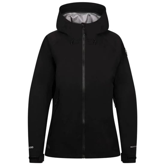 Trespass Dames/Dames Justine DLX Waterdichte Jas (Zwart) - Image 1