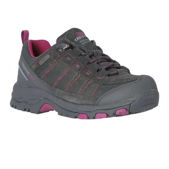 Trespass Dames/Dames Scree Suede Technische Trainers (Kasteel Grijs) - Image 3