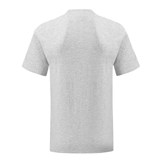 Fruit of the Loom Unisex Adult Iconic Heather T-Shirt (Donkere Heide Grijs) - Image 2
