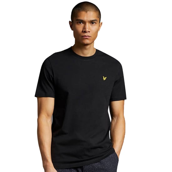 Lyle & Scott Tee SS Plain T-Shirt Zwart - Image 1