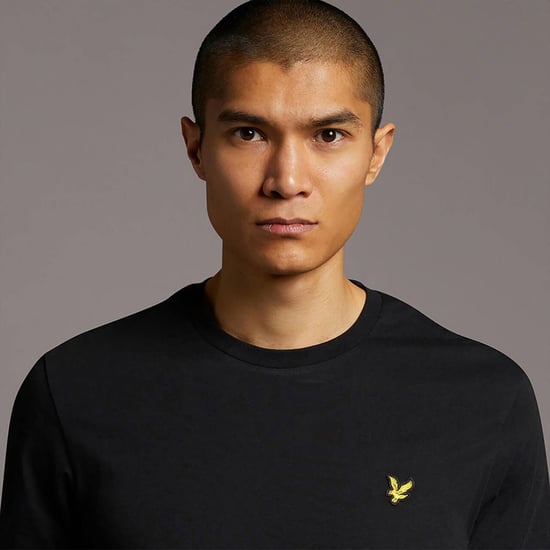 Lyle & Scott Tee SS Plain T-Shirt Zwart - Image 4