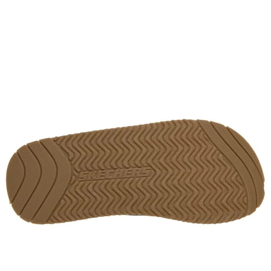 Skechers Quill Textiel Heren Marineblauwe Slippers - Image 3