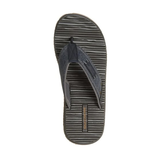 Skechers Quill Textiel Heren Marineblauwe Slippers - Image 6