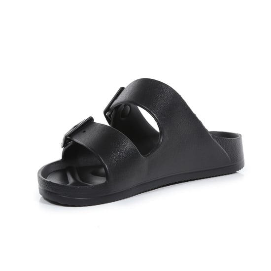 Regatta Dames/dames Brooklyn Sandalen met dubbele bandjes (Zwart) - Image 6
