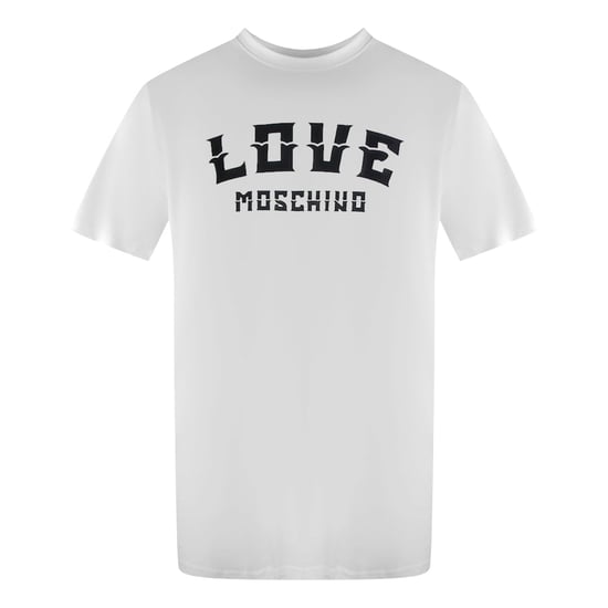 Love Moschino T-shirt Met Opvallend Logo In Wit - Image 1