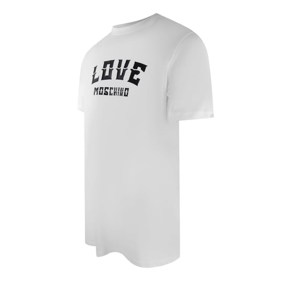 Love Moschino T-shirt Met Opvallend Logo In Wit - Image 3