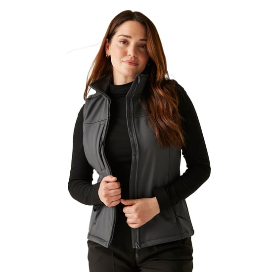 Regatta - Dames Flux Softshell Bodywarmer (Waterafstotend & Windbestendig) (Grijs) - Image 4