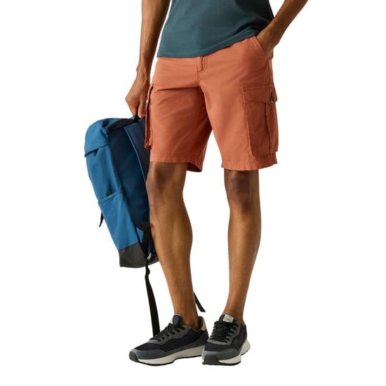 Regatta Heren Shorebay II Cargo Shorts (Baksteen) - Image 4