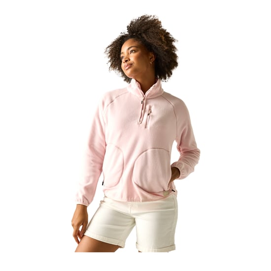 Regatta Dames/Dames Frankie Quarter Zip Fleece Top (Roze waas) - Image 4