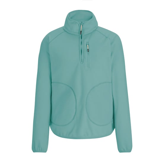 Regatta Dames/Dames Frankie Quarter Zip Fleece Top (Ivy Mos) - Image 1