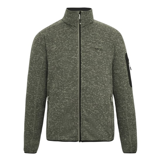 Regatta Heren Newhill Marl Full Zip Fleecejack (Abbeystone) - Image 1