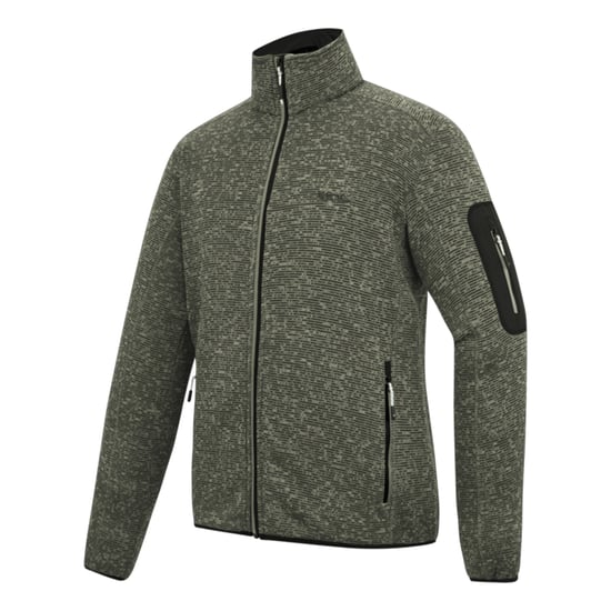 Regatta Heren Newhill Marl Full Zip Fleecejack (Abbeystone) - Image 3