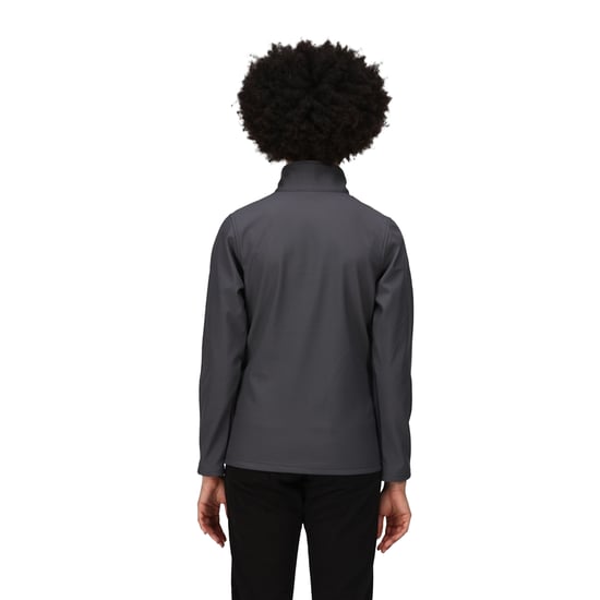 Regatta - Dames Professional Octagon II Waterdichte Softshell Jas (Grijs/Zwart) - Image 3