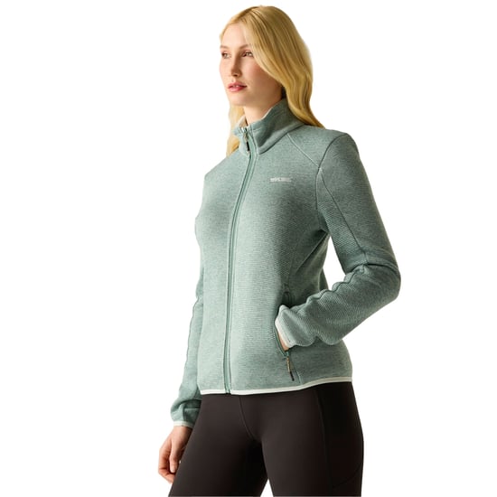Regatta Dames/Dames Newhill Full Zip Fleecejack (Ivy Mos) - Image 4