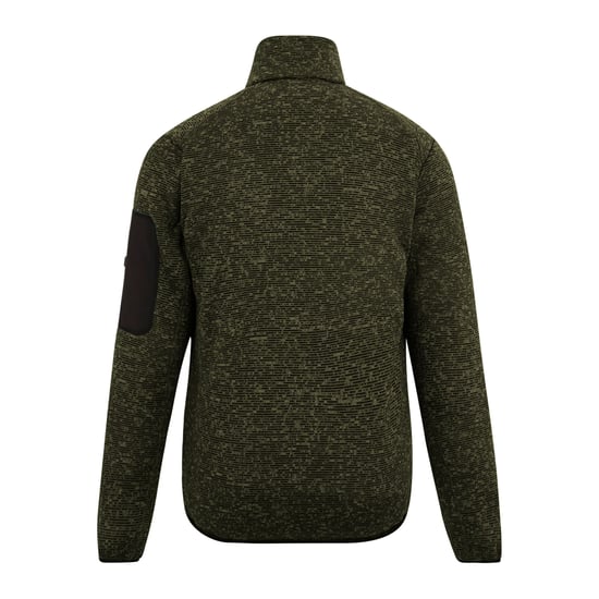 Regatta Heren Newhill Marl Full Zip Fleecejack (Donkere Khaki) - Image 2