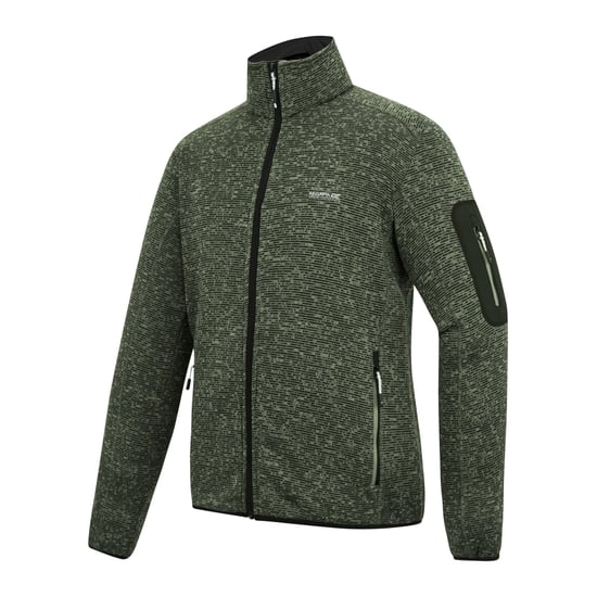 Regatta Heren Newhill Marl Full Zip Fleecejack (Lichte Salie) - Image 2