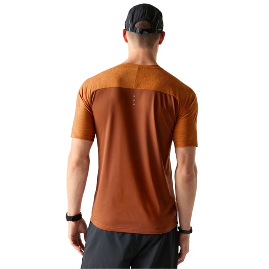 Dare 2B Heren Power Up T-Shirt (Gebrande sinaasappel) - Image 5
